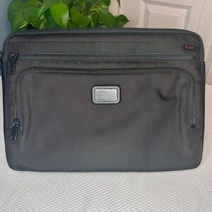 Tumi Charcoal Laptop Bag for Men